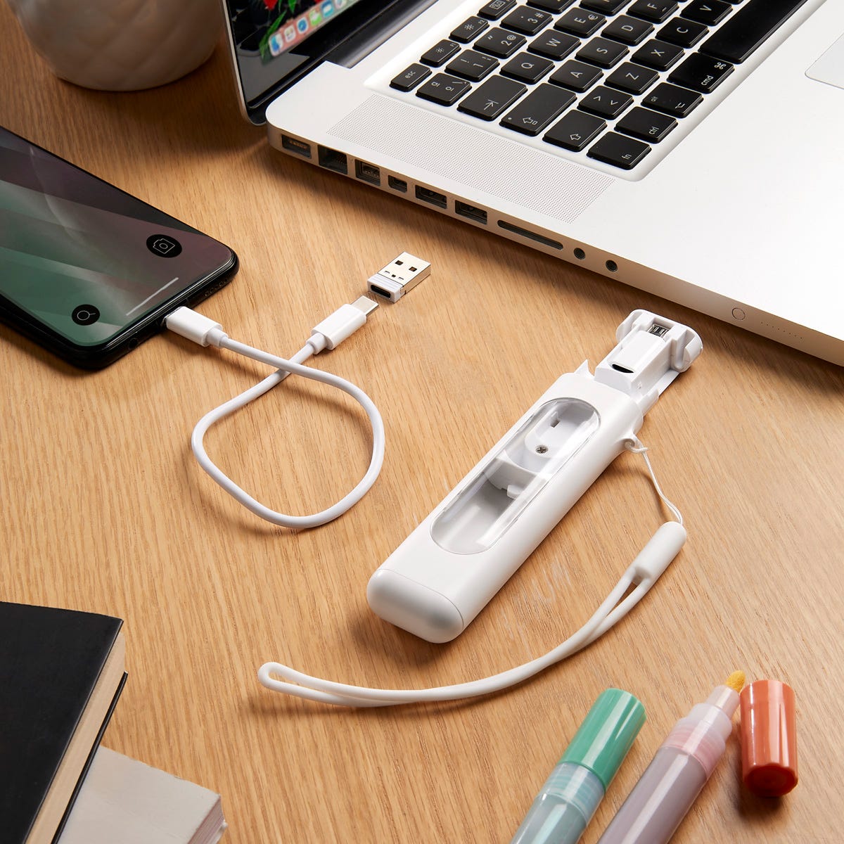 multiconector doel personalizada con logo de empresa