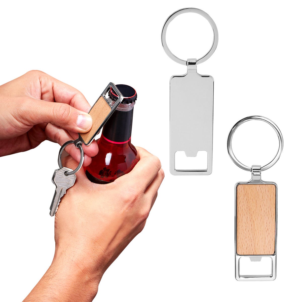 llavero bronte personalizada con logo de empresa
