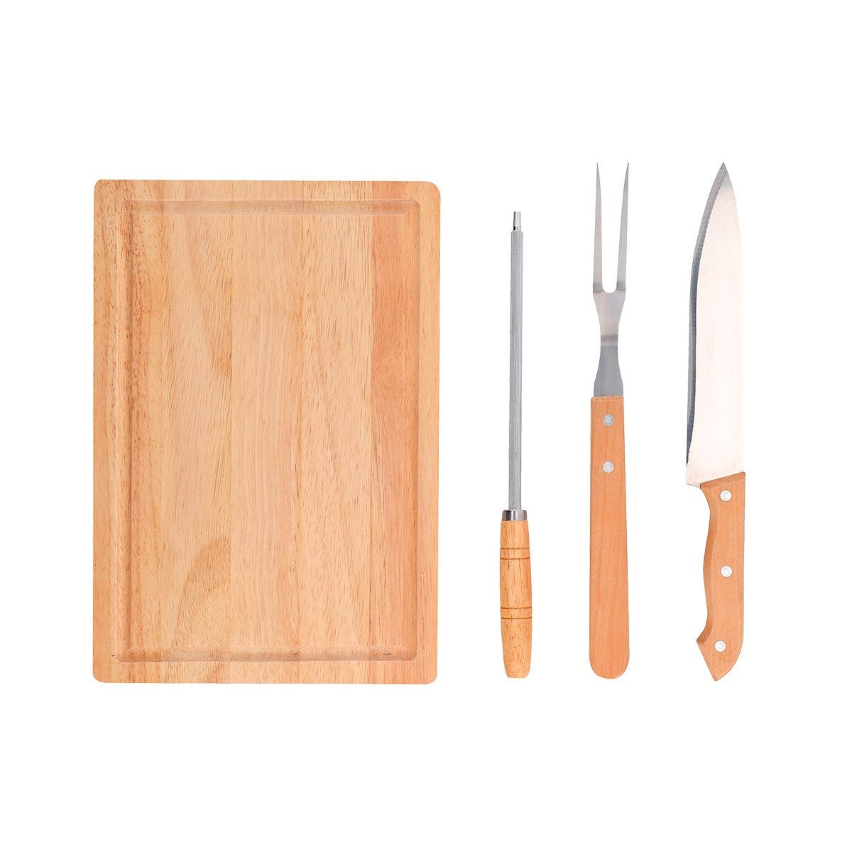 set de cocina ribeira personalizada con logo de empresa