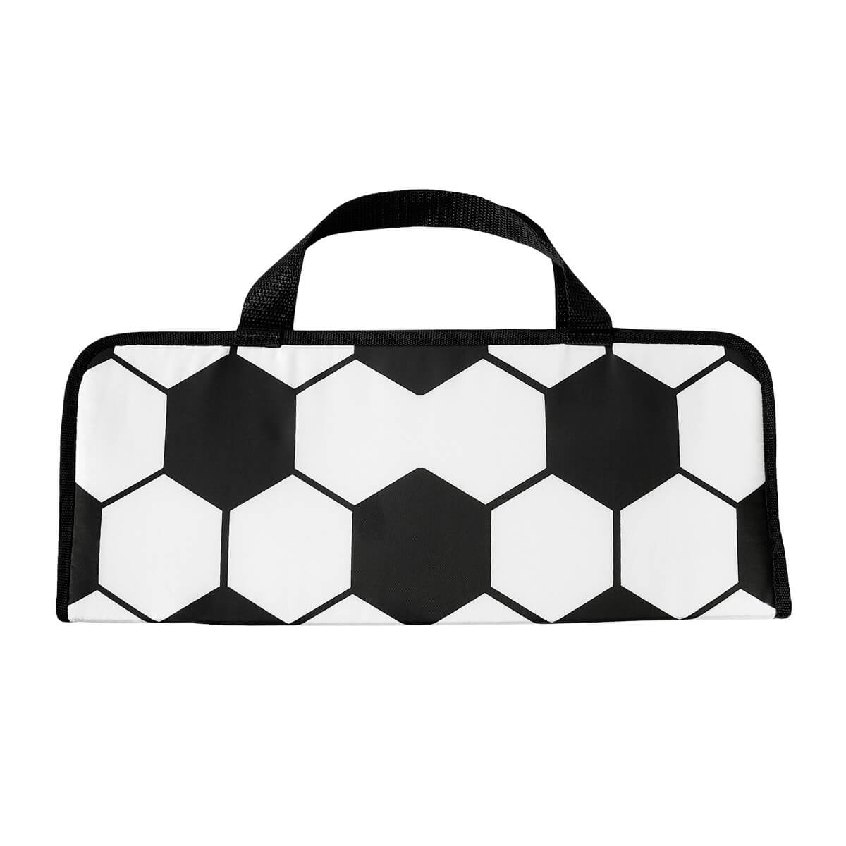 set de bbq soccer personalizada con logo de empresa