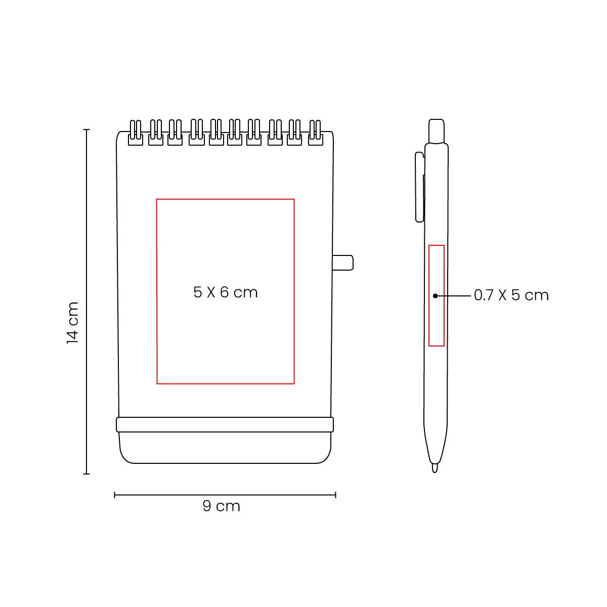 libreta wenig personalizada con logo de empresa