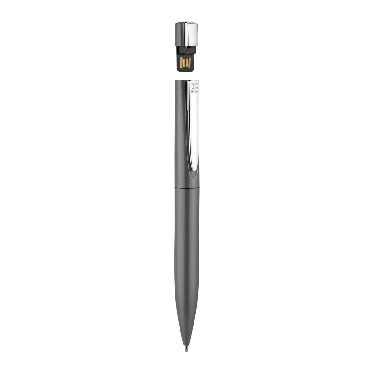bolígrafo usb 8 gb neuss personalizada con logo de empresa