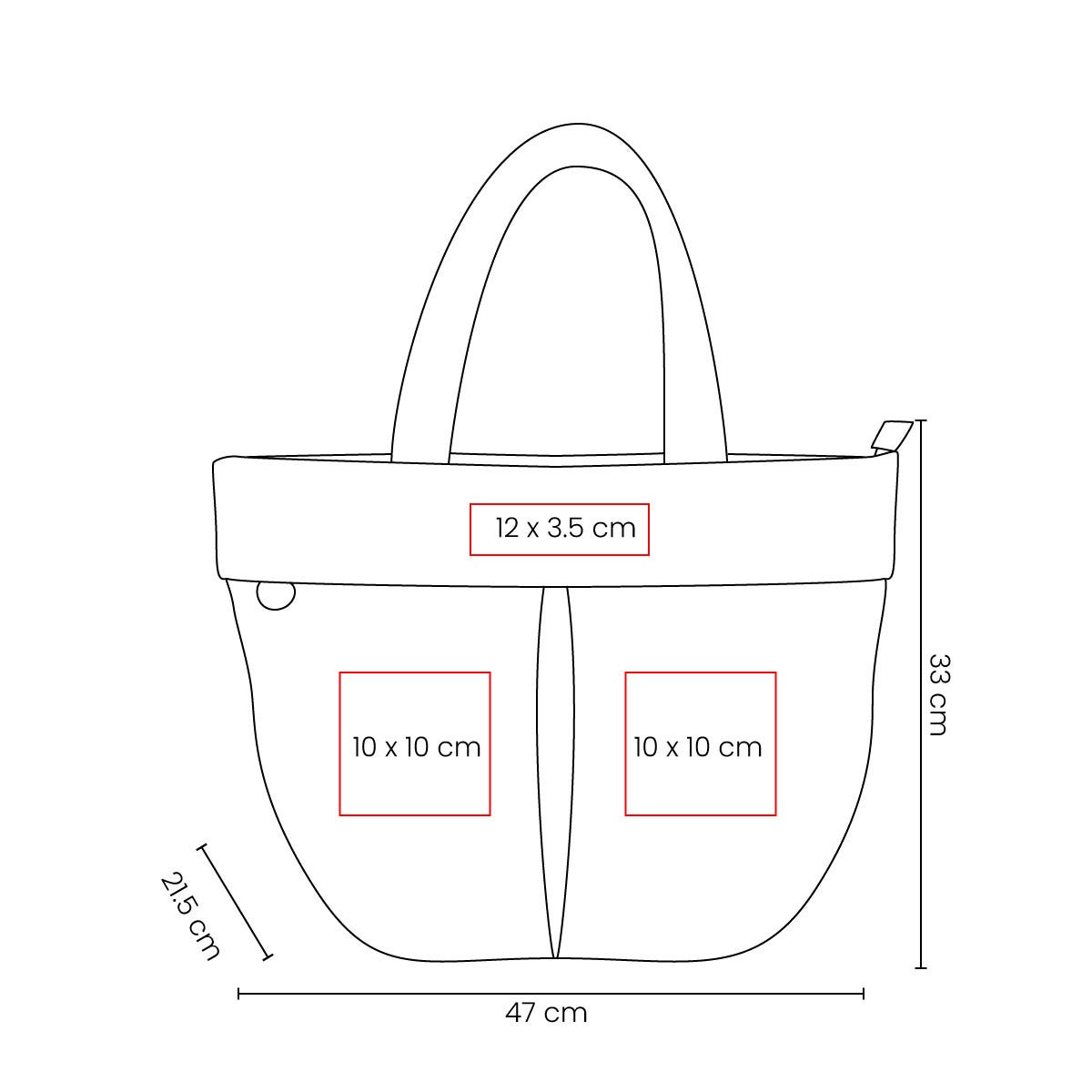 bolsa yorik personalizada con logo de empresa