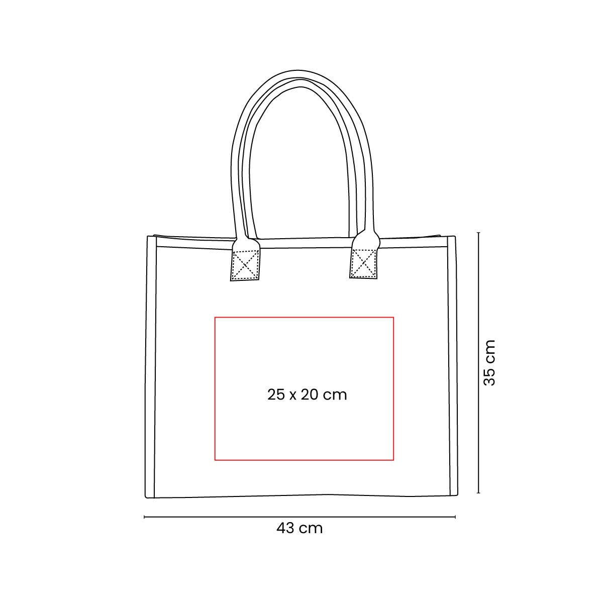 bolsa elain personalizada con logo de empresa