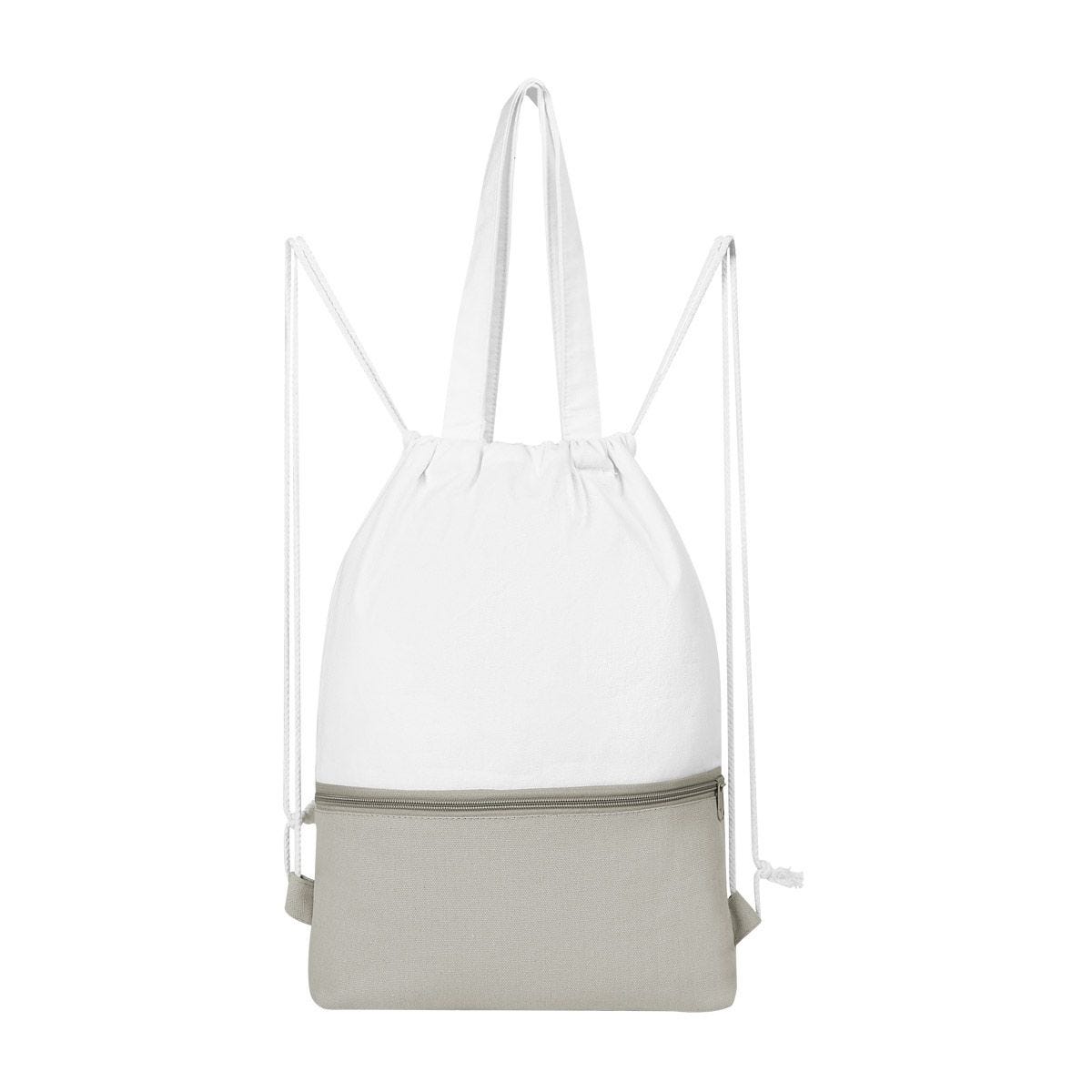 bolsa-mochila fuseta personalizada con logo de empresa