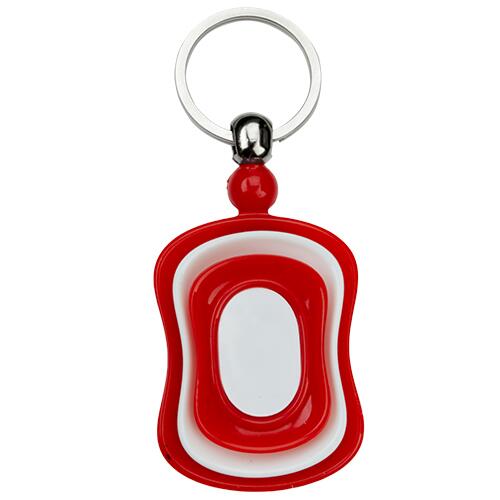llavero swap personalizada con logo de empresa