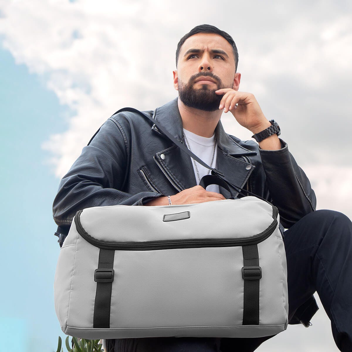 maleta lua personalizada con logo de empresa