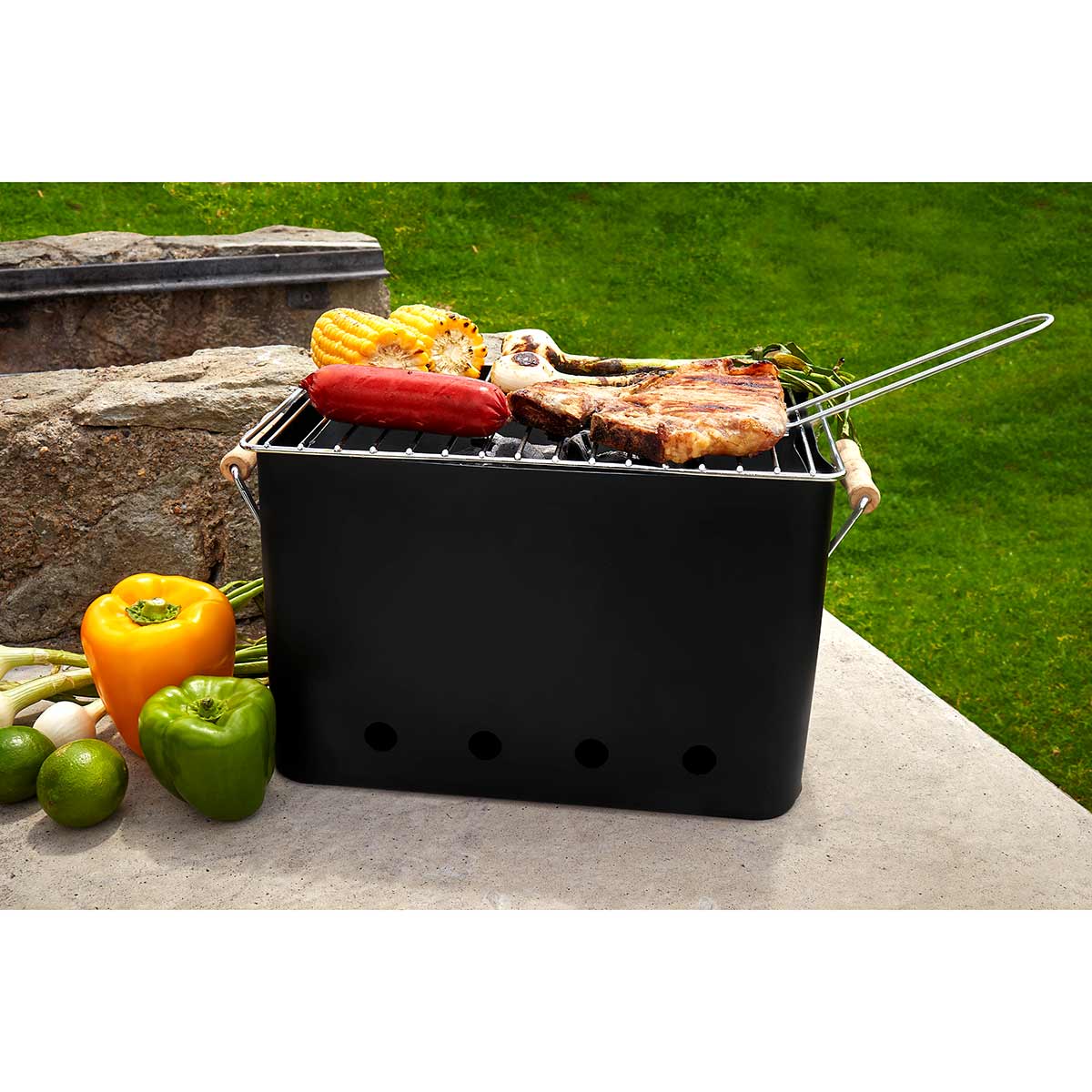 asador damian personalizada con logo de empresa