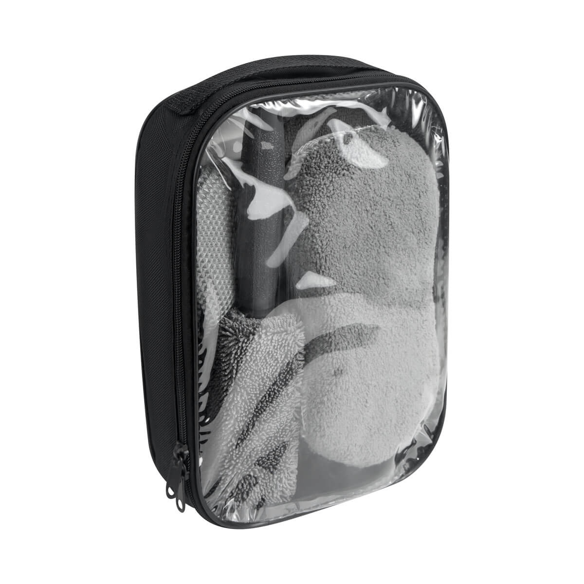set limpieza de auto volen personalizada con logo de empresa
