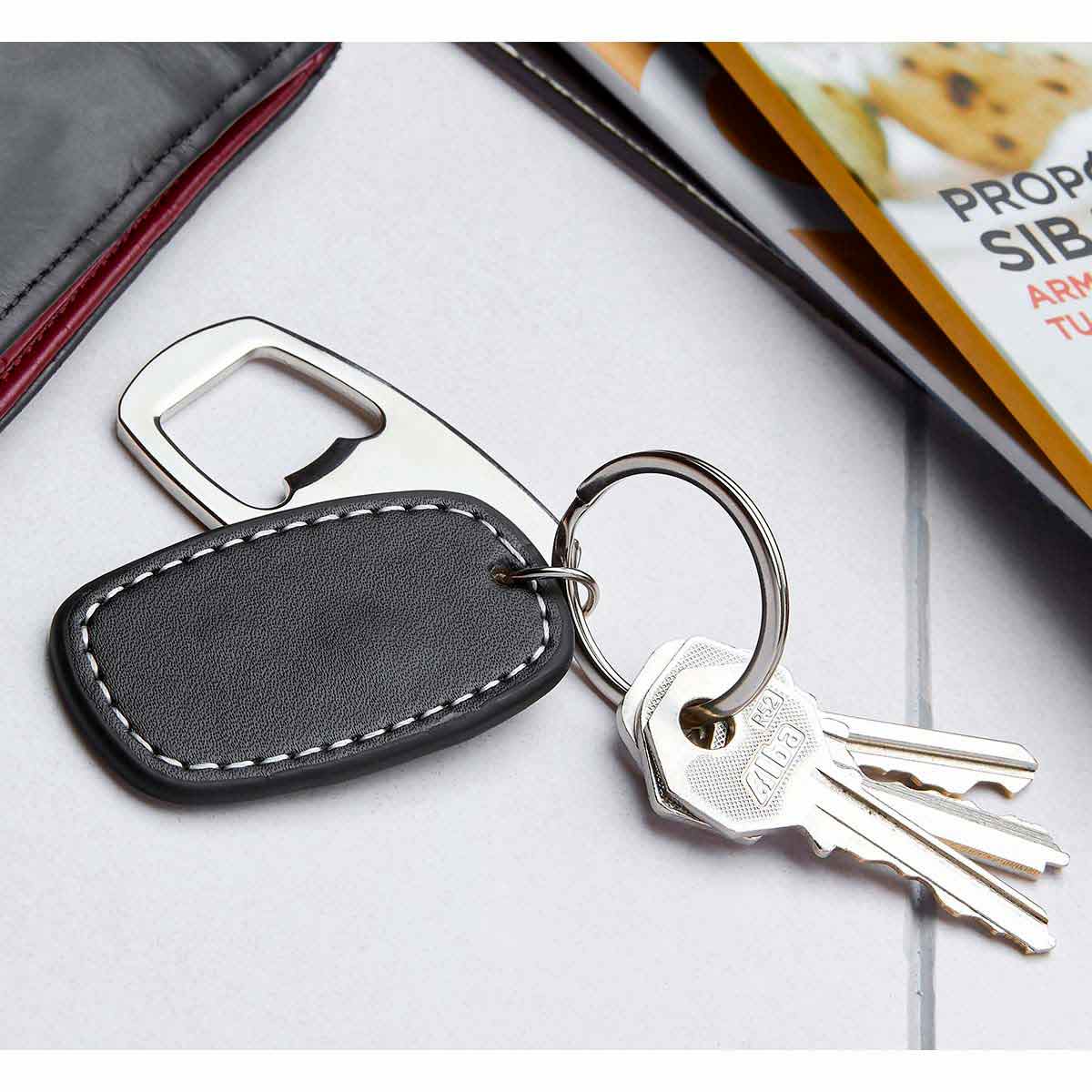 llavero destapador phoenix personalizada con logo de empresa