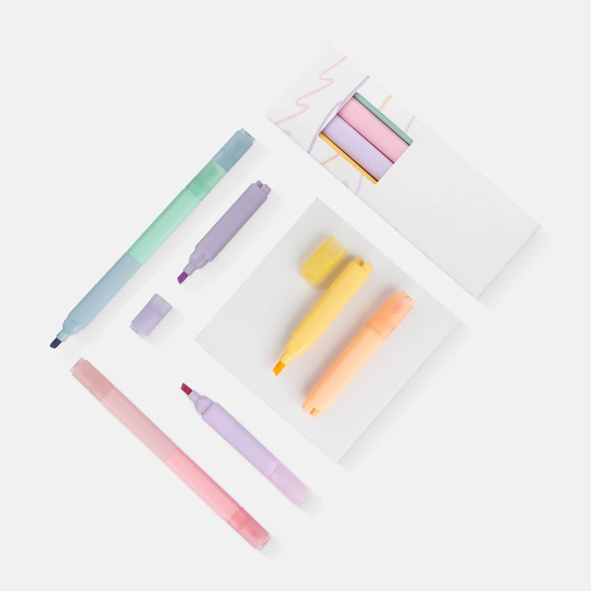 set de marcatextos colmar personalizada con logo de empresa