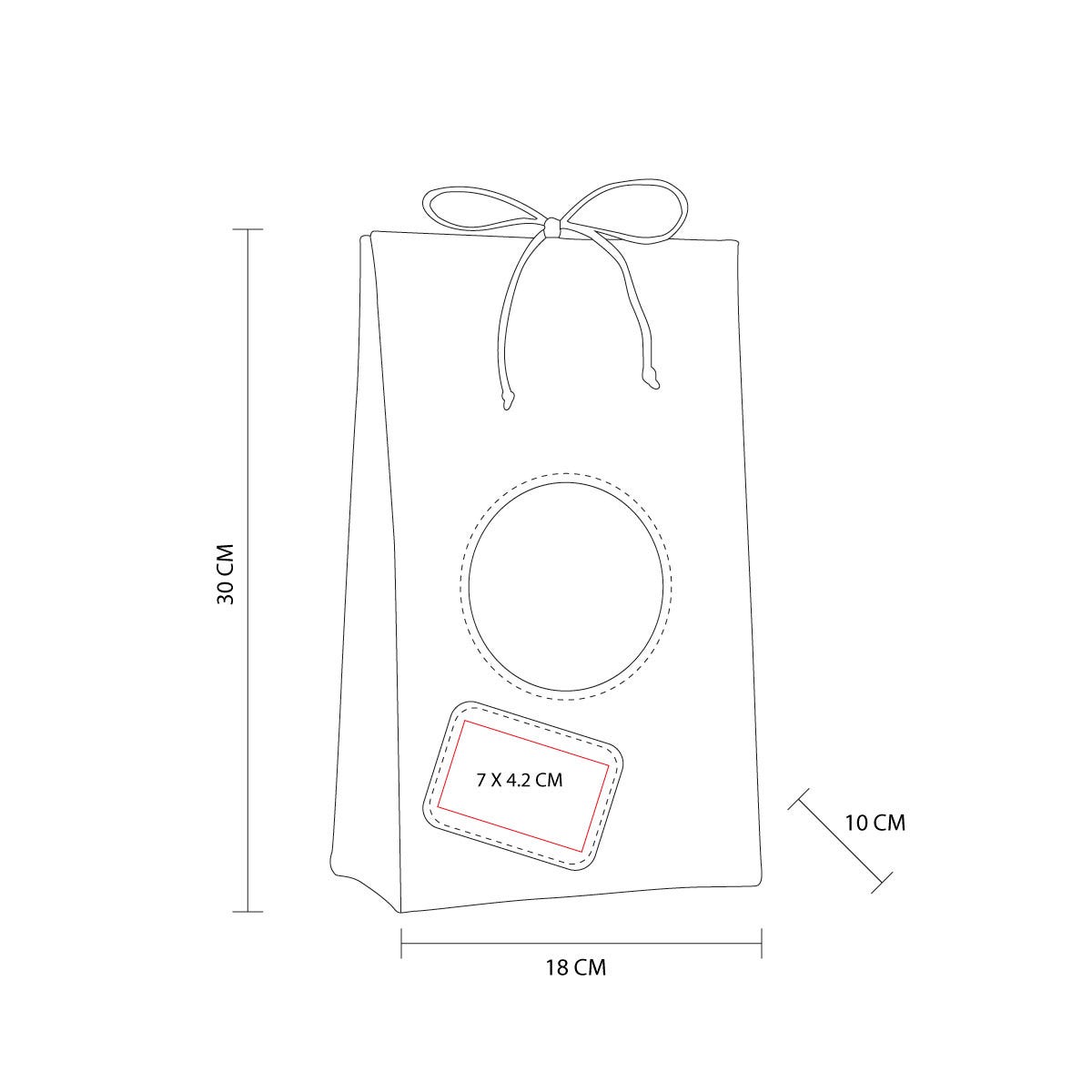 bolsa ciro personalizada con logo de empresa