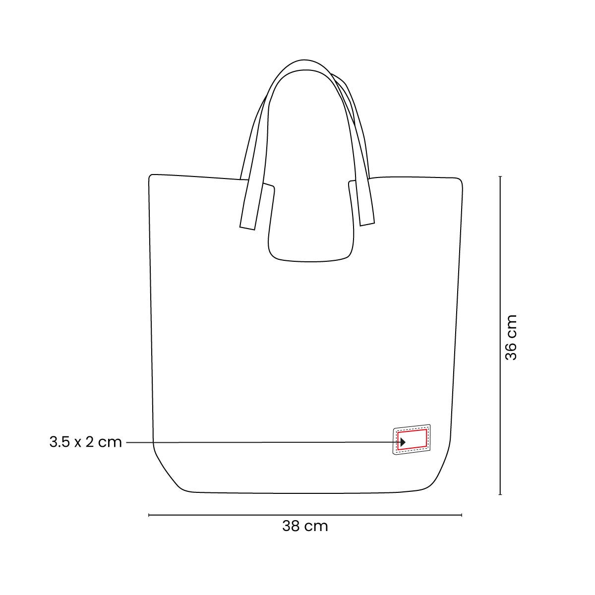 bolsa cuzco personalizada con logo de empresa