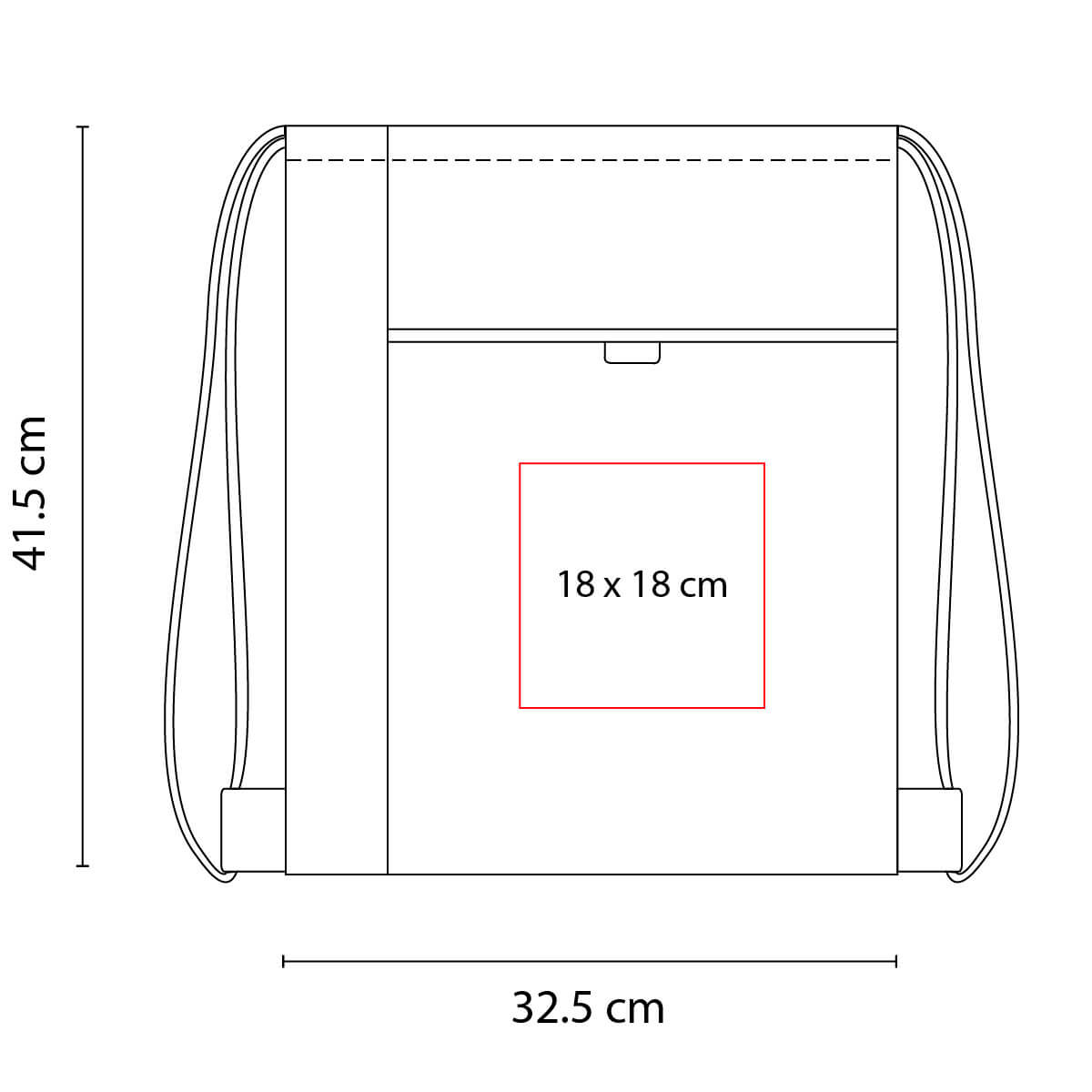 bolsa-mochila aracar personalizada con logo de empresa
