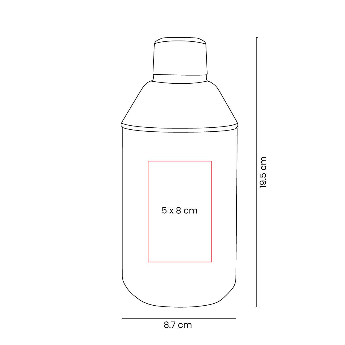 shaker mazeru personalizada con logo de empresa