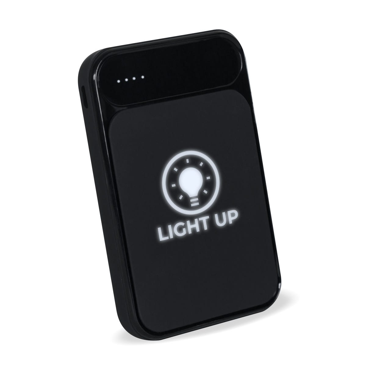 power bank lumina personalizada con logo de empresa