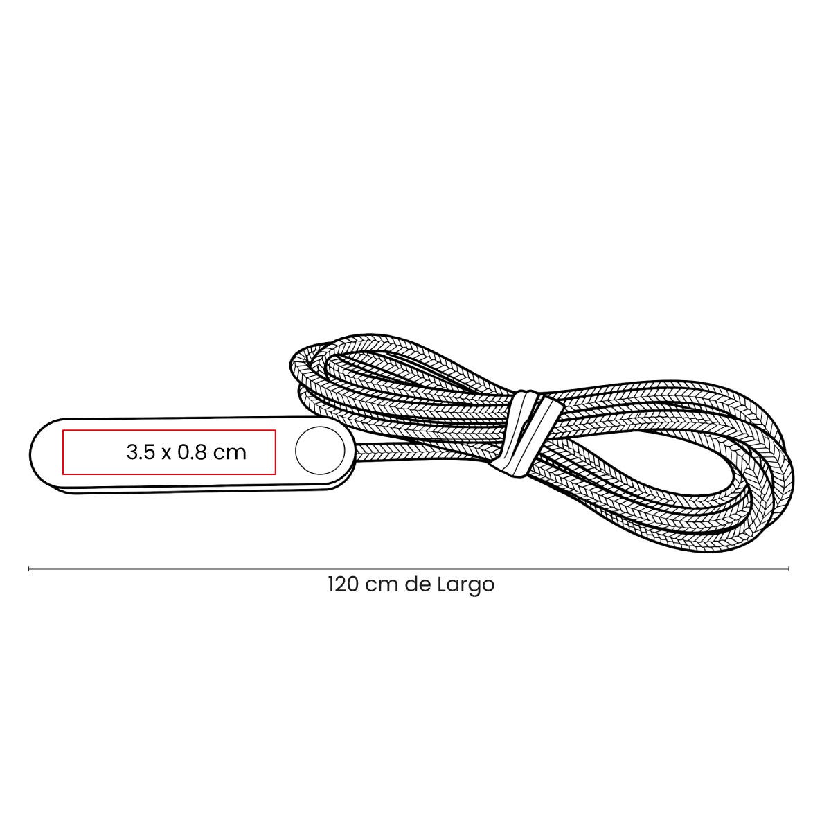 cable voltai personalizada con logo de empresa