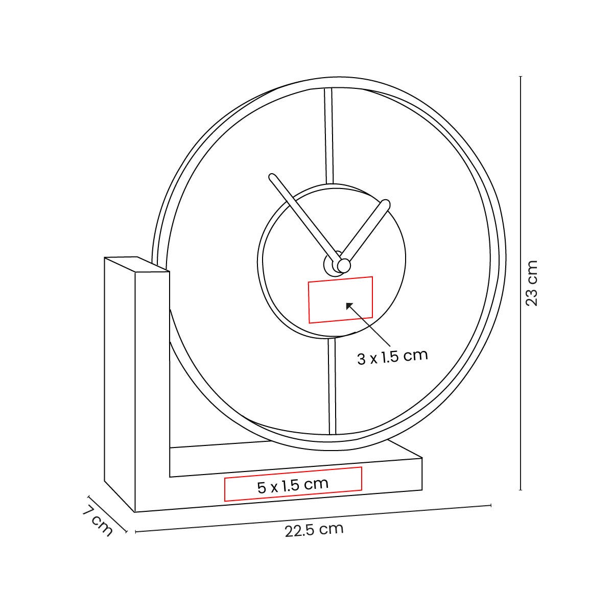 reloj ocel personalizada con logo de empresa