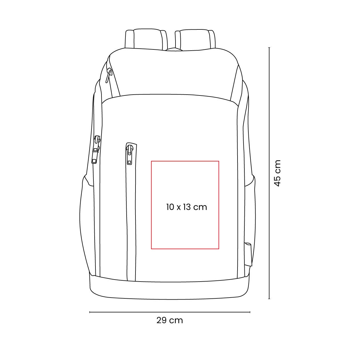 mochila baum personalizada con logo de empresa