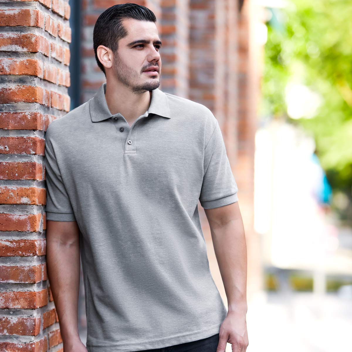 playera polo lutry personalizada con logo de empresa