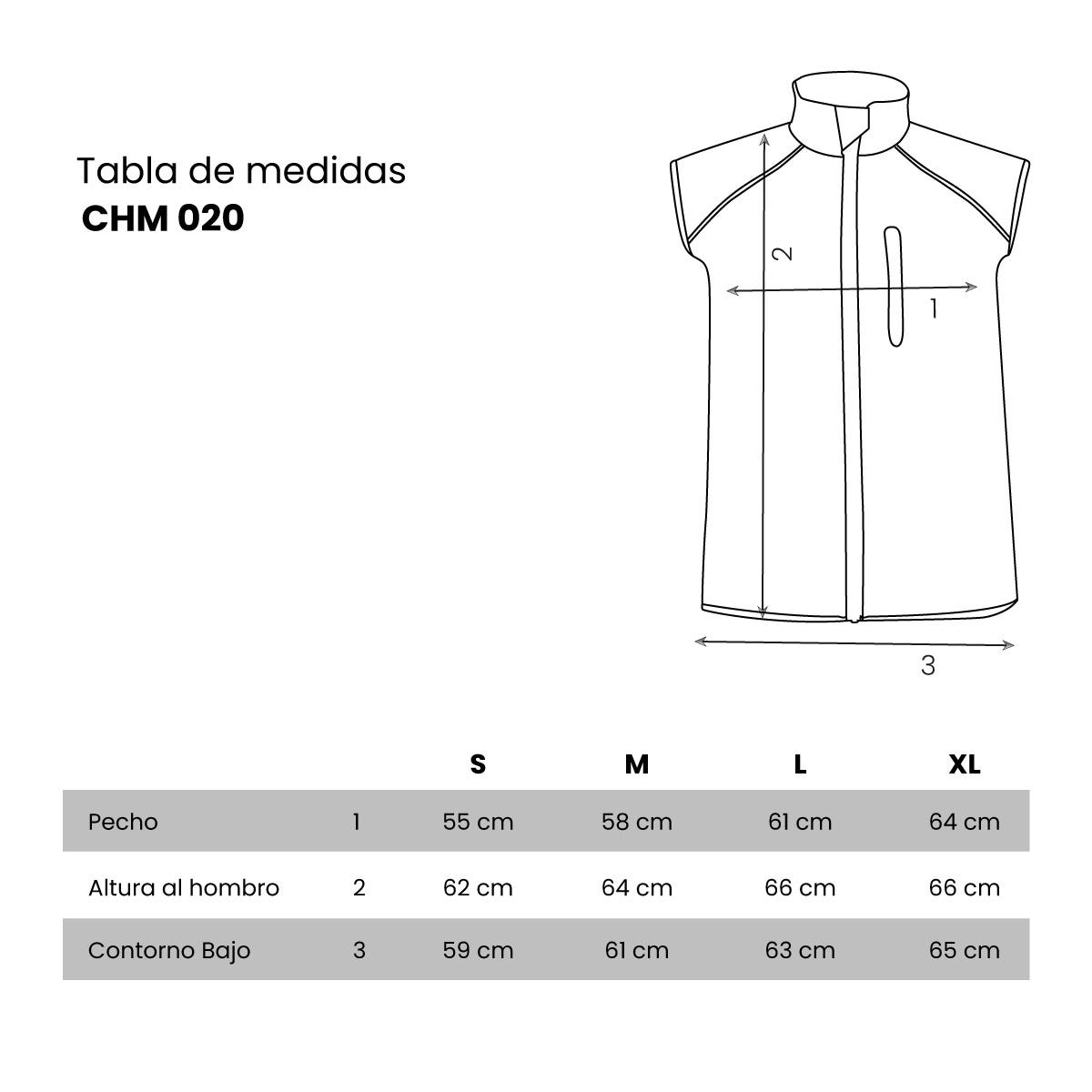 chaleco kolesar personalizada con logo de empresa
