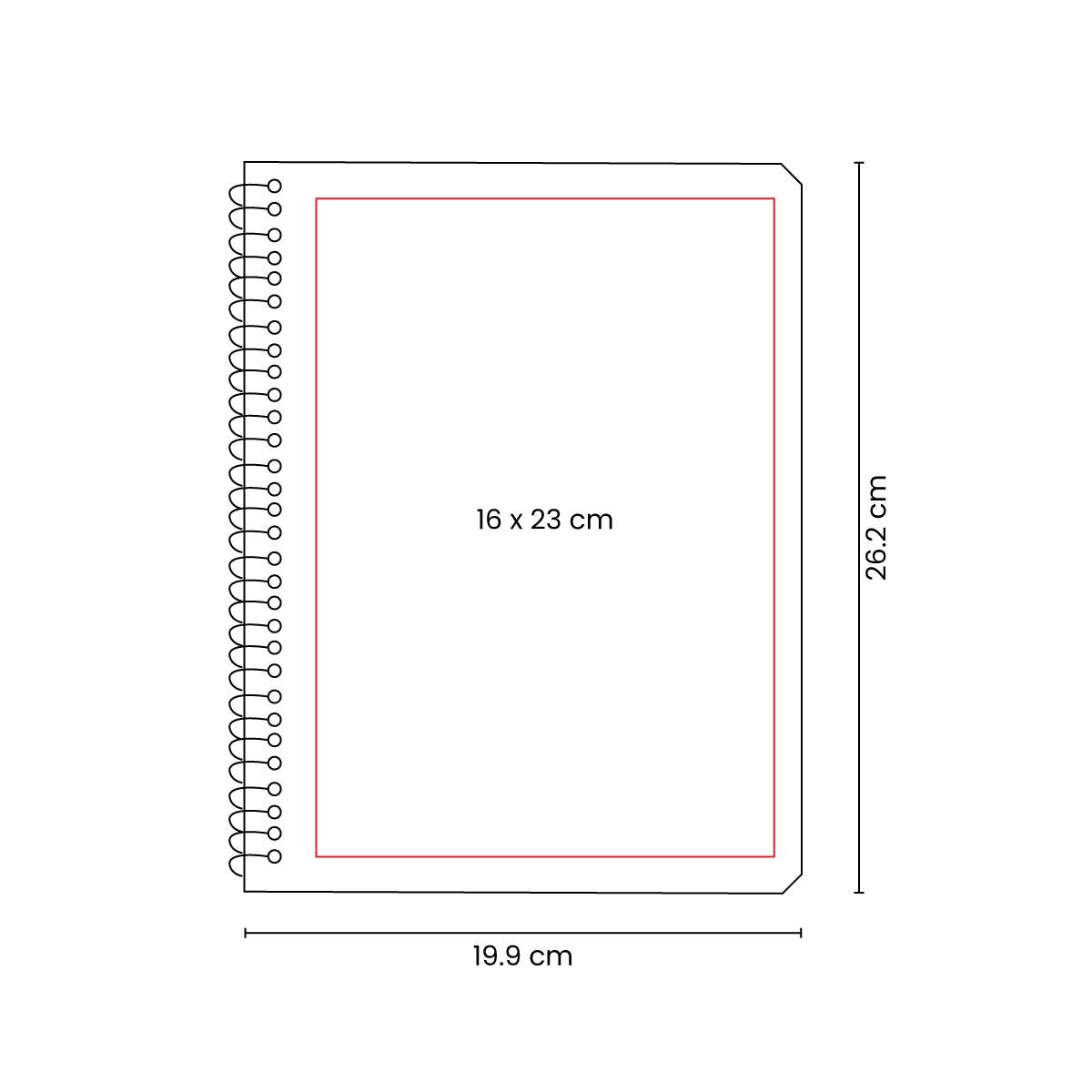 cuaderno profesional personalizada con logo de empresa