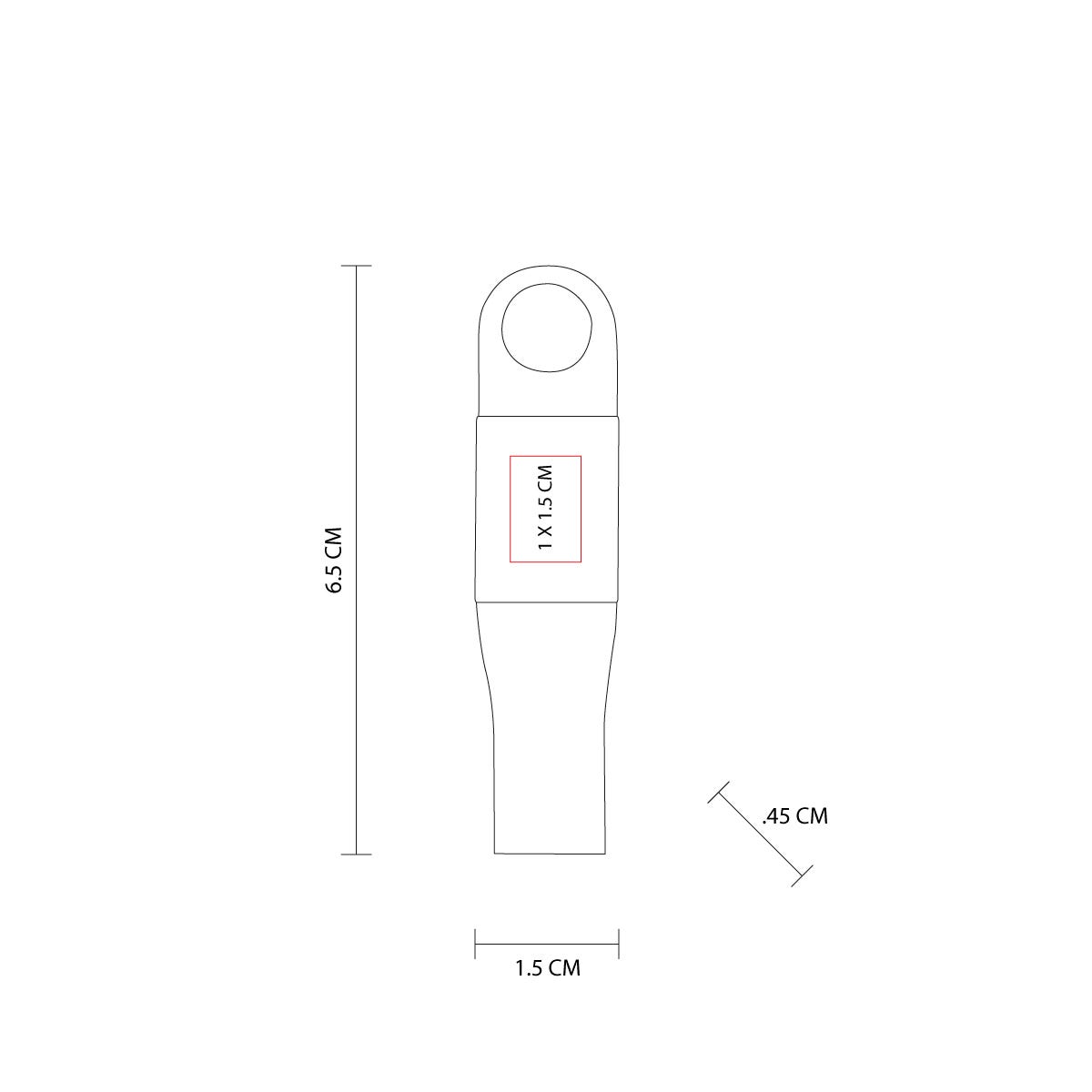 usb deart 16 gb personalizada con logo de empresa