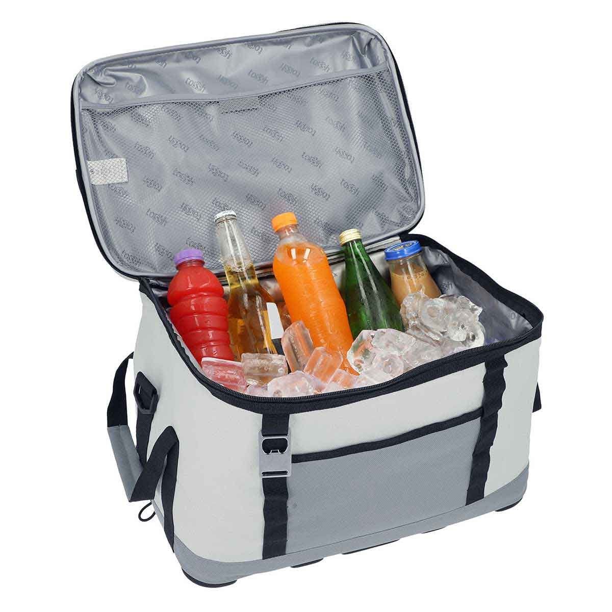 hielera colapsable kalet personalizada con logo de empresa