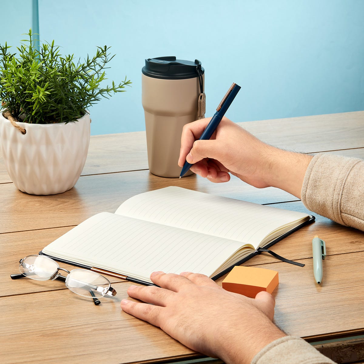 libreta kolm personalizada con logo de empresa
