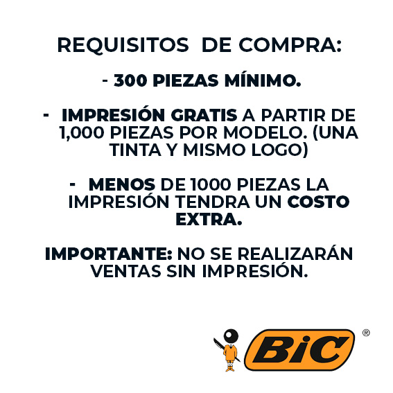 Pluma Bic Bic - regalo corporativo