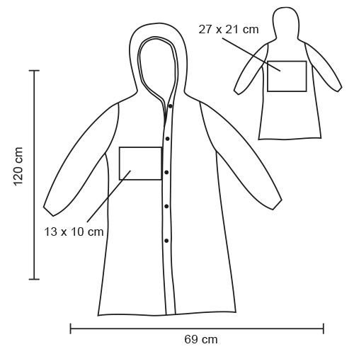 Impermeable Azteca - regalo corporativo