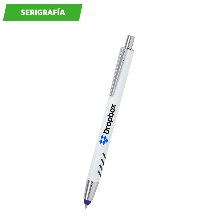 Bolígrafo De Aluminio Blanco Forli para regalos corporativos