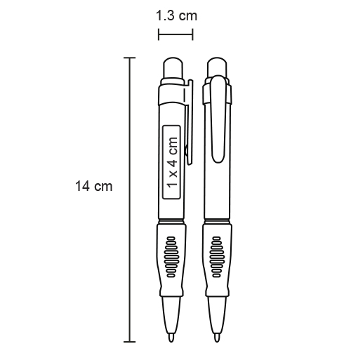 Bolígrafo Plástico Capri - regalo corporativo