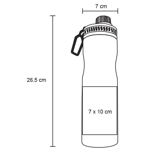 Cilindro Metálico Acqua - regalo corporativo