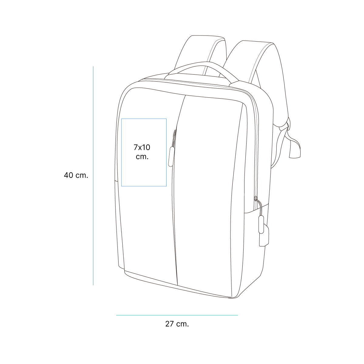 Backpack Jozani para regalos corporativos