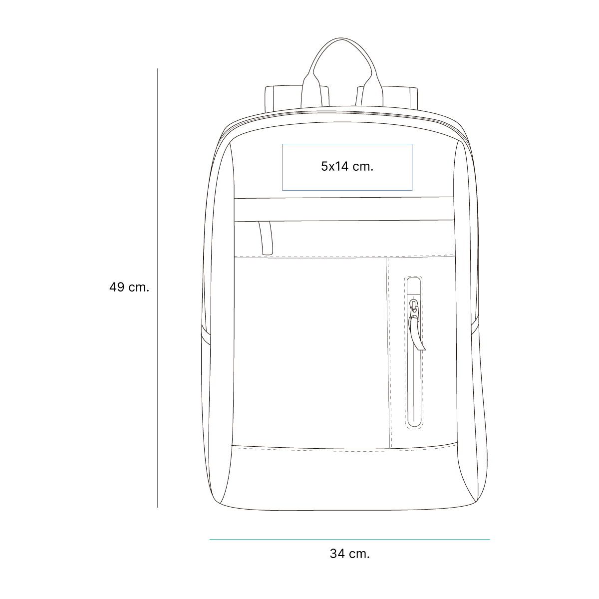 Backpack Tirana para regalos corporativos